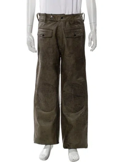 Pre-owned Earthling Vip Pants In Brown