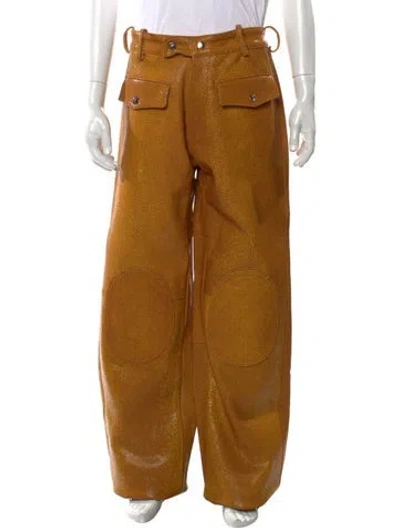 Pre-owned Earthling Vip Pants W/ Tags In Yellow