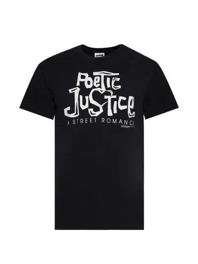 Earthling Vip Poetic Justice T-shirt In Black