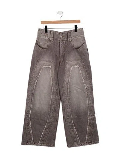 Pre-owned Earthling Vip Relaxed Fit Jeans W/ Tags In Gray