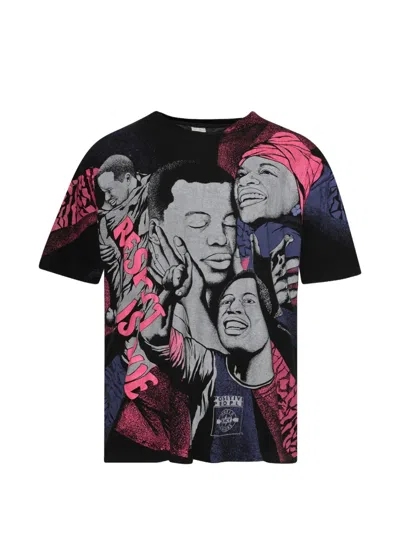 Earthling Vip Respect Graphic-print T-shirt In Multi