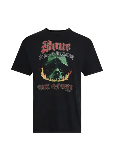 Earthling Vip Skull Graphic T-shirt In Black