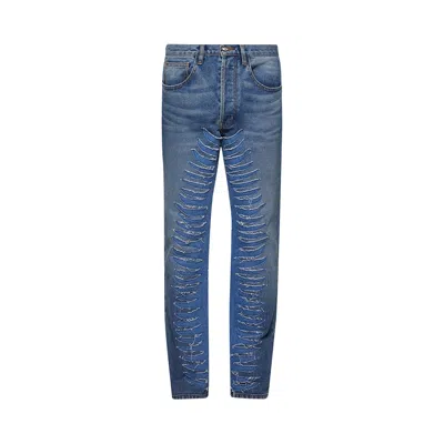 Pre-owned Earthling Vip Sun Ray Denim 'blue' | Men's Size 32