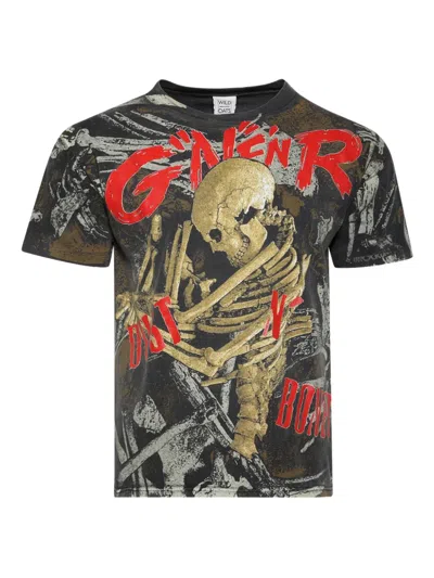 Earthling Vip X Guns N' Roses Dust N' Bones Graphic T-shirt In Black