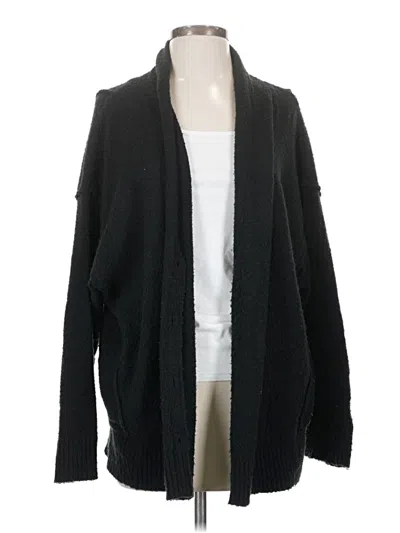 Pre-owned Easel Cardigan Sweater In Black