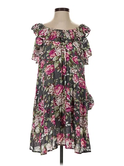 Pre-owned Easel Casual Dress In Black
