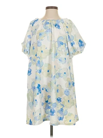 Pre-owned Easel Casual Dress In Blue