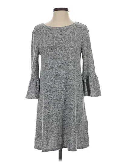 Pre-owned Easel Casual Dress In Gray