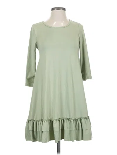 Pre-owned Easel Casual Dress In Green