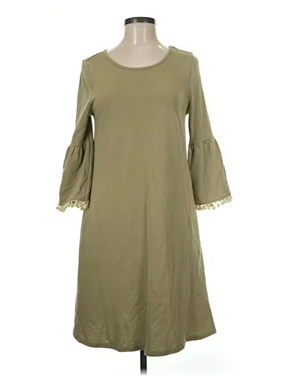 Pre-owned Easel Casual Dress In Green