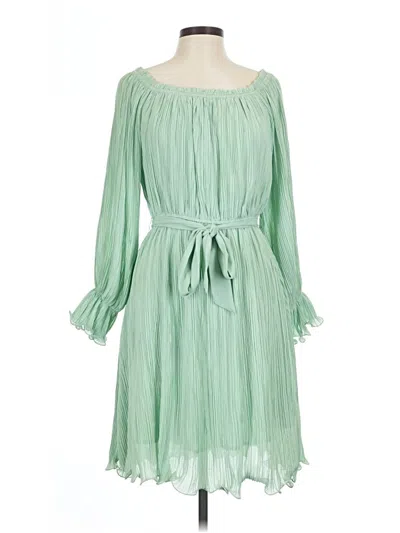 Pre-owned Easel Casual Dress In Green