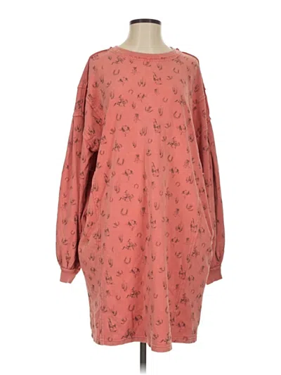 Pre-owned Easel Casual Dress In Pink