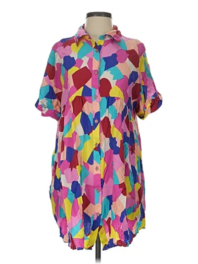 Pre-owned Easel Casual Dress In Pink