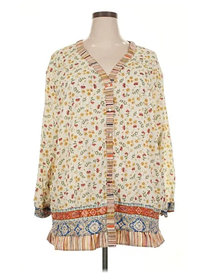 Pre-owned Easel Casual Dress In Yellow