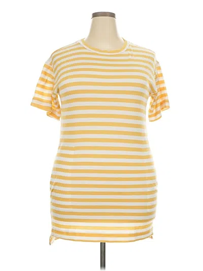 Pre-owned Easel Casual Dress In Yellow