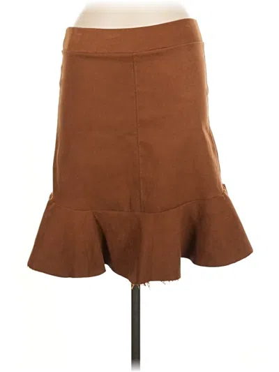 Pre-owned Easel Casual Skirt In Brown