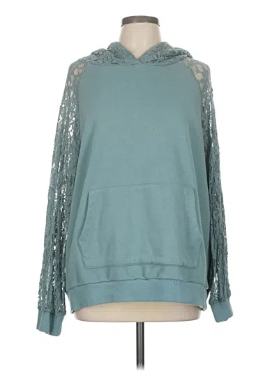 Pre-owned Easel Fleece Jacket In Blue