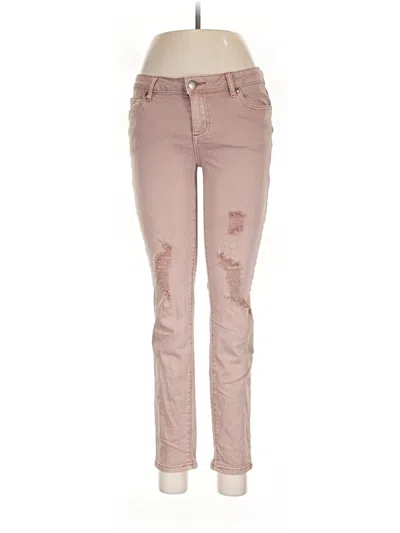 Pre-owned Easel Jeans In Pink