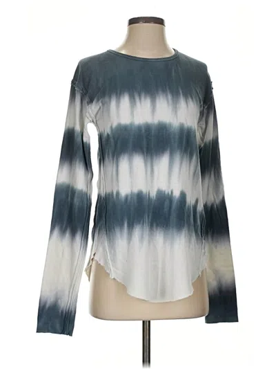 Pre-owned Easel Long Sleeve T-shirt In Blue