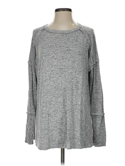 Pre-owned Easel Long Sleeve T-shirt In Gray
