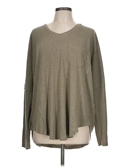 Pre-owned Easel Long Sleeve T-shirt In Green
