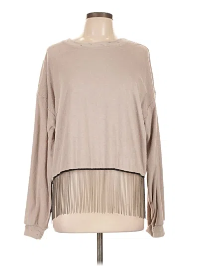 Pre-owned Easel Long Sleeve T-shirt In Tan