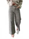 Easel Lorena Pants In Multi In Gray