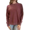 EASEL MINERAL WASHED CREW NECK SWEATSHIRT