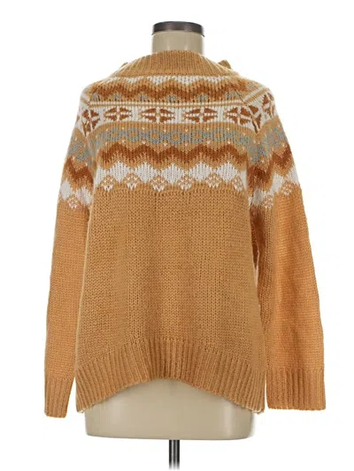 Pre-owned Easel Pullover Sweater In Brown