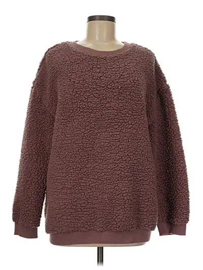 Pre-owned Easel Pullover Sweater In Brown