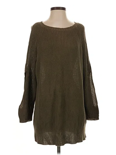 Pre-owned Easel Pullover Sweater In Brown