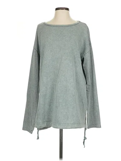 Pre-owned Easel Pullover Sweater In Gray