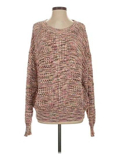 Pre-owned Easel Pullover Sweater In Pink