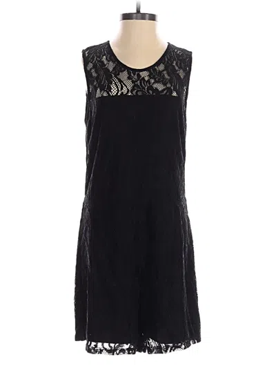 Pre-owned Easel Romper In Black