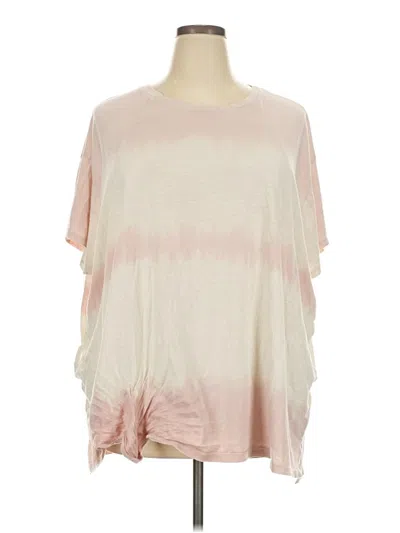 Pre-owned Easel Short Sleeve T-shirt In Pink