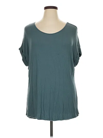 Pre-owned Easel Short Sleeve T-shirt In Teal