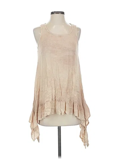 Pre-owned Easel Sleeveless Blouse In Brown