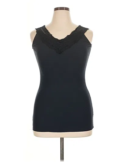 Pre-owned Easel Sleeveless Top Black Sweetheart Neckline Tops