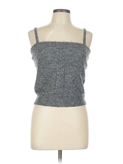 Pre-owned Easel Sweater Vest In Gray