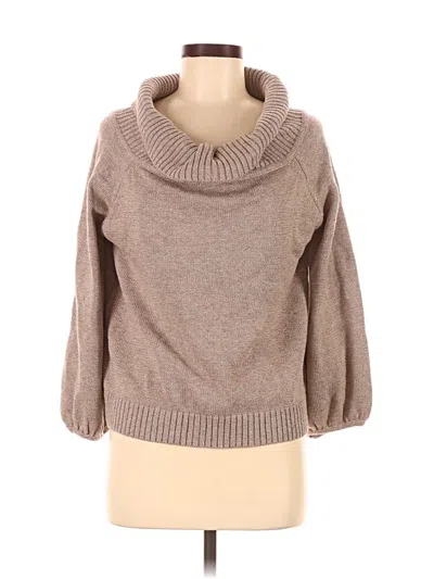 Pre-owned Easel Turtleneck Sweater In Tan