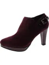 East 5th Esme Womens Faux Suede Buckle Mules In Pink