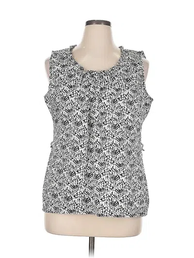 Pre-owned East 5th Sleeveless Blouse In Black