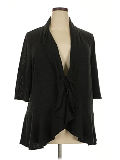 Pre-owned East Adeline Cardigan Sweater In Black