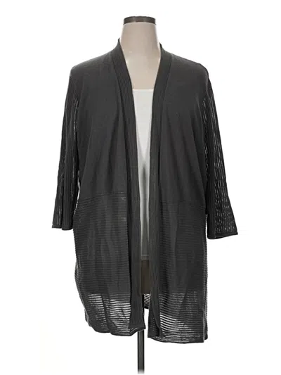 Pre-owned East Adeline Cardigan Sweater In Gray