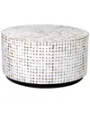 East At Main Cummings Coconut Shell Coffee Table