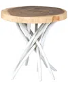 East At Main Joeslin Teak Accent Table