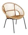 East At Main Luna Rattan Round Chair