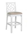 East At Main Myrtle Rattan Barstool