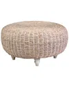 East At Main Sara Abaca Coffee Table