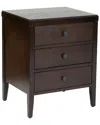 East At Main Webb Acacia Accent Table